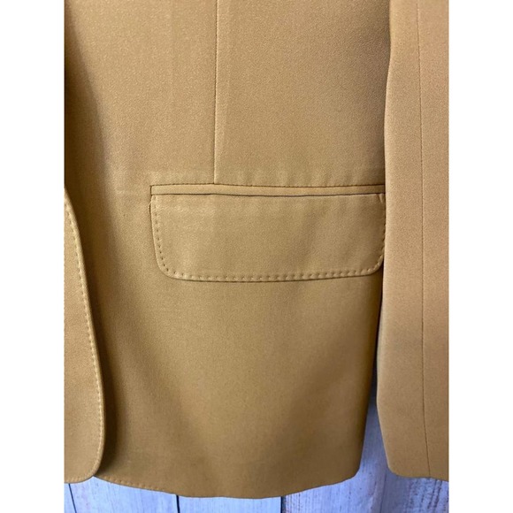 VOTRE NOM GOLDEN BROWN POLY PANT SUIT 1 - Picture 4 of 9